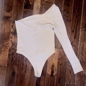 American Eagle One Sleeve Long Body Suit- Large